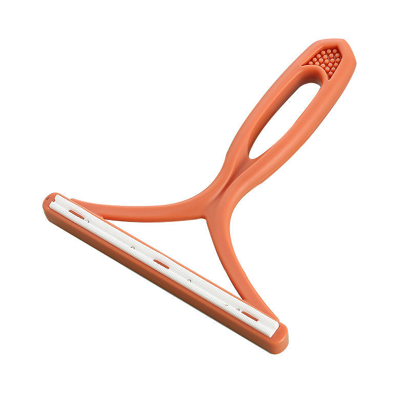 KFX-4004285 Double-Sided Manual Hair Remover Tool for Woolen Coats and Sweaters, Ergonomic Design with Durable PP Cutter Head