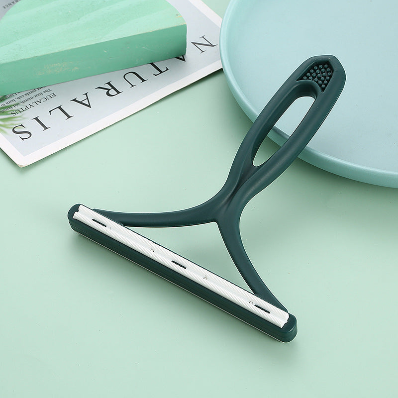 KFX-4004285 Double-Sided Manual Hair Remover Tool for Woolen Coats and Sweaters, Ergonomic Design with Durable PP Cutter Head