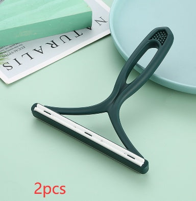 KFX-4004285 Double-Sided Manual Hair Remover Tool for Woolen Coats and Sweaters, Ergonomic Design with Durable PP Cutter Head