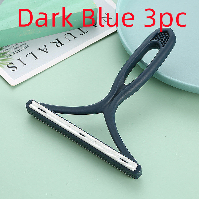 KFX-4004285 Double-Sided Manual Hair Remover Tool for Woolen Coats and Sweaters, Ergonomic Design with Durable PP Cutter Head