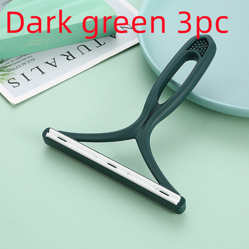 KFX-4004285 Double-Sided Manual Hair Remover Tool for Woolen Coats and Sweaters, Ergonomic Design with Durable PP Cutter Head