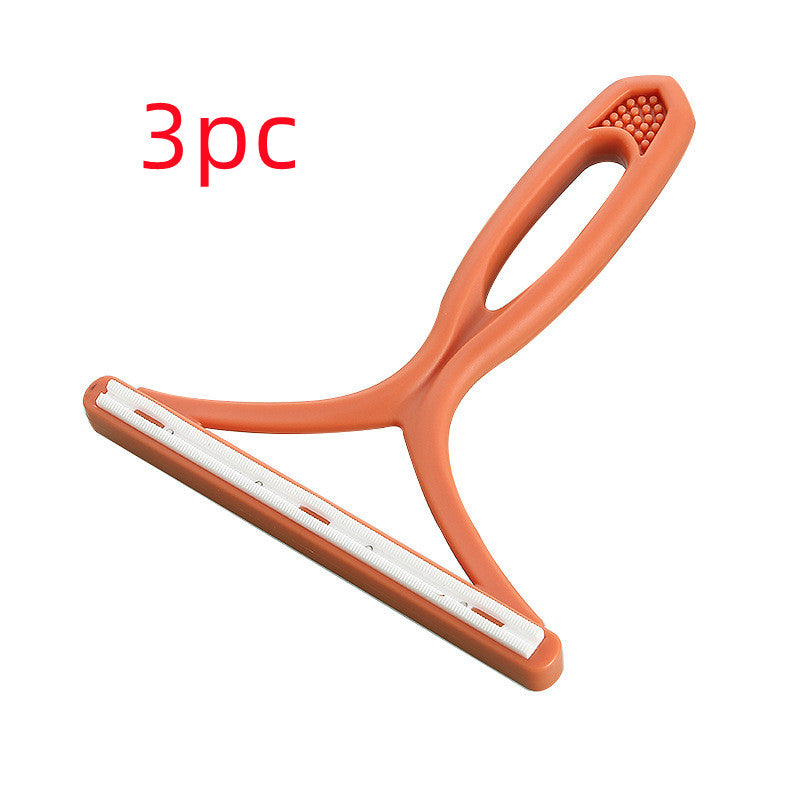 KFX-4004285 Double-Sided Manual Hair Remover Tool for Woolen Coats and Sweaters, Ergonomic Design with Durable PP Cutter Head