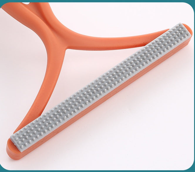 KFX-4004285 Double-Sided Manual Hair Remover Tool for Woolen Coats and Sweaters, Ergonomic Design with Durable PP Cutter Head
