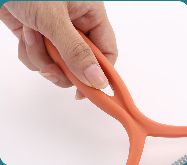 KFX-4004285 Double-Sided Manual Hair Remover Tool for Woolen Coats and Sweaters, Ergonomic Design with Durable PP Cutter Head