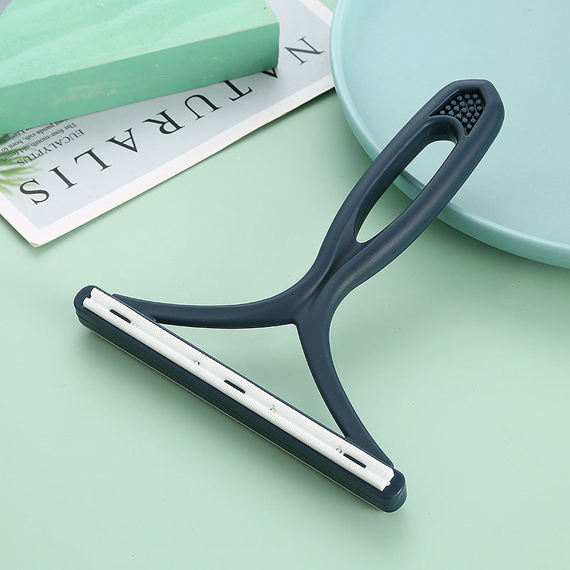 KFX-4004285 Double-Sided Manual Hair Remover Tool for Woolen Coats and Sweaters, Ergonomic Design with Durable PP Cutter Head