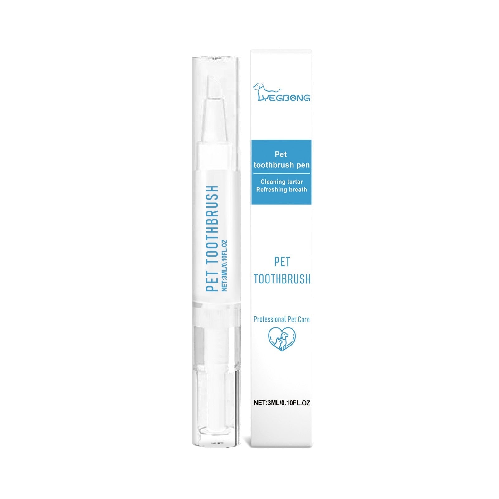 KFX-4006333 Pet Toothbrush Pen for Effective Dental Care - 3ml