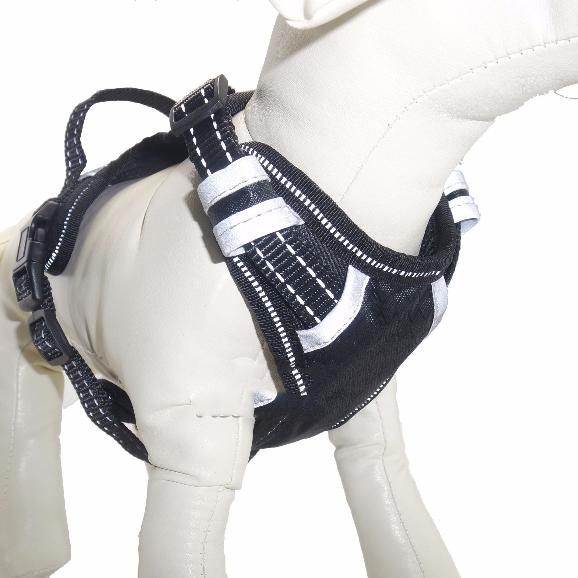 KFX-4007741 Pet Car Safety Chest Harness for Medium and Large Dogs - Nylon, Non-Adjustable, Available in Multiple Colors