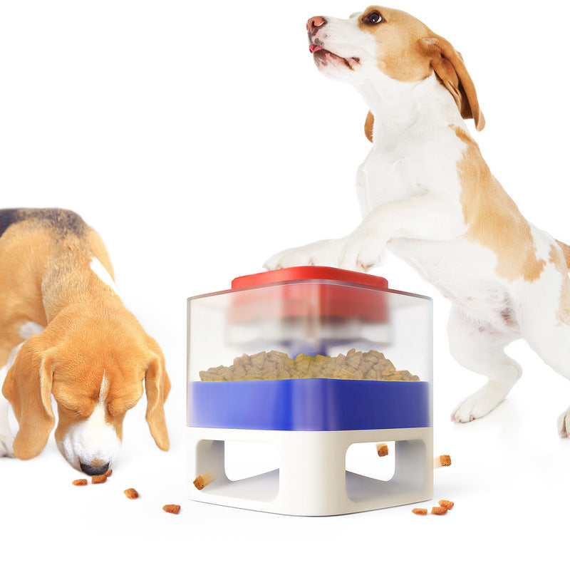 KFX-4008637 Slow Food Catapult Pet Toy in Various Colors - Engaging Playtime for Cats