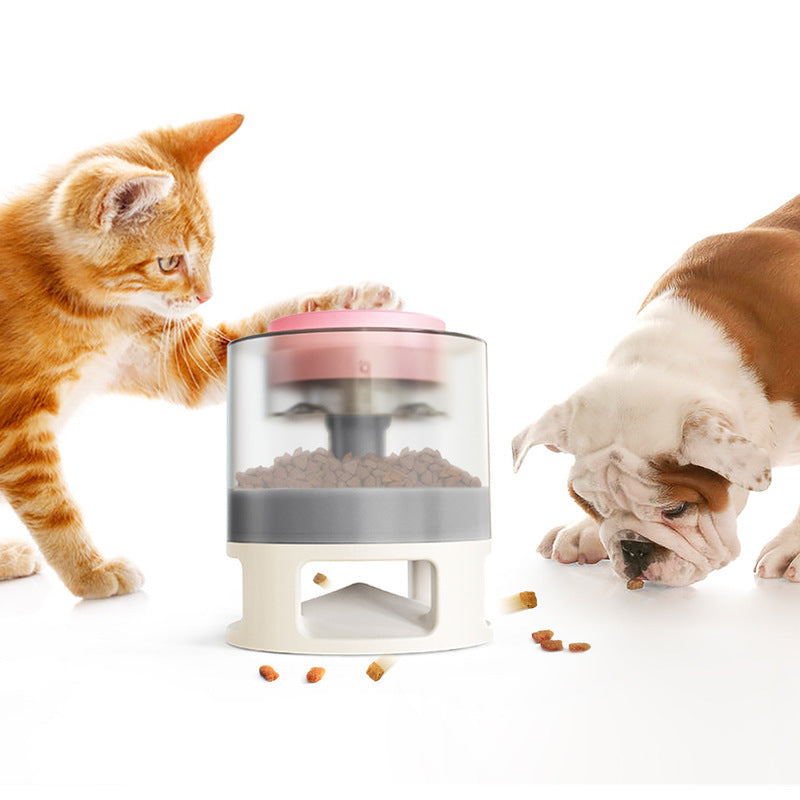 KFX-4008637 Slow Food Catapult Pet Toy in Various Colors - Engaging Playtime for Cats