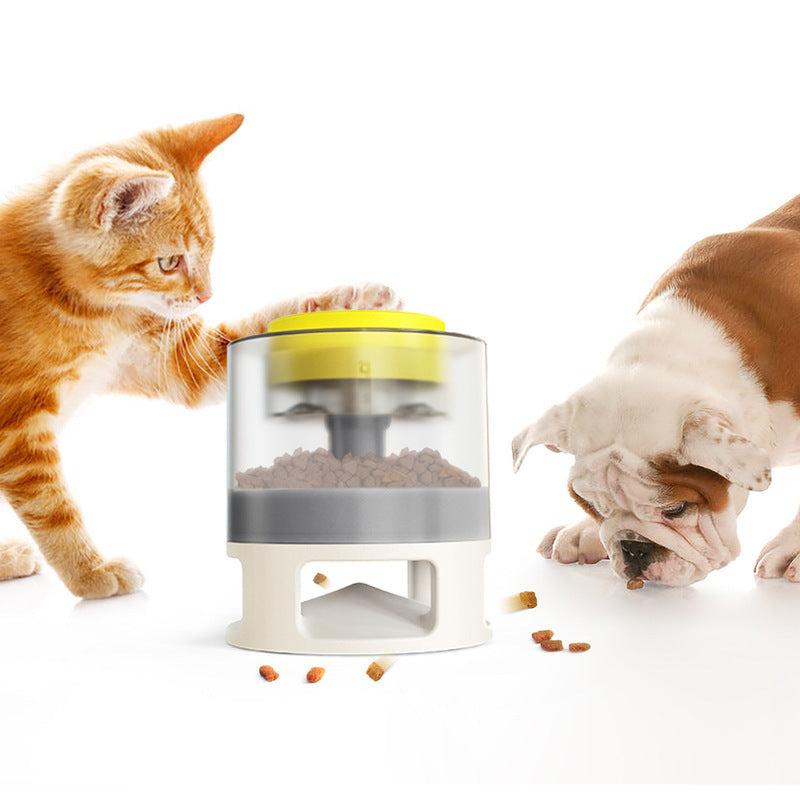 KFX-4008637 Slow Food Catapult Pet Toy in Various Colors - Engaging Playtime for Cats