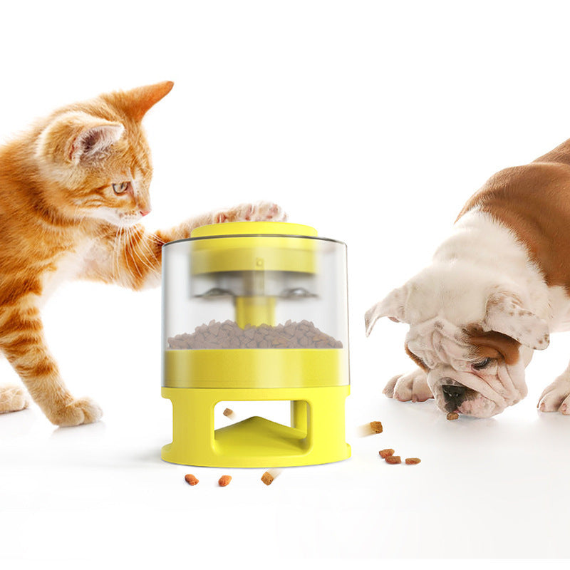 KFX-4008637 Slow Food Catapult Pet Toy in Various Colors - Engaging Playtime for Cats