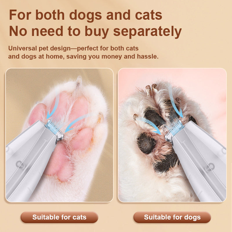 KFX-4010045 Self-Priming Paw Hair Trimmer for Pets - Efficient and Convenient Grooming Tool