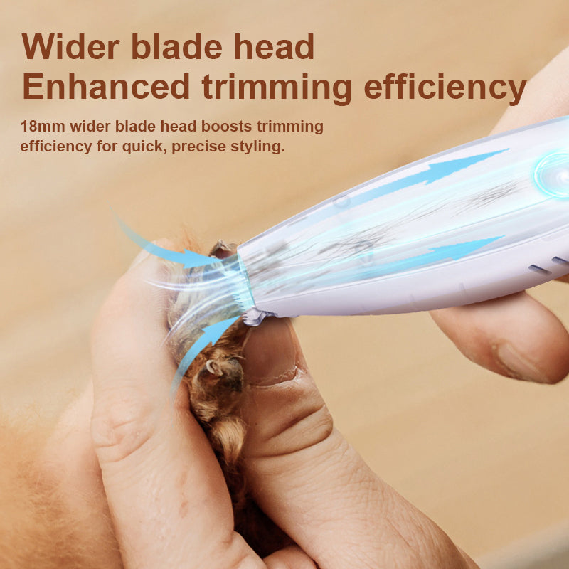 KFX-4010045 Self-Priming Paw Hair Trimmer for Pets - Efficient and Convenient Grooming Tool