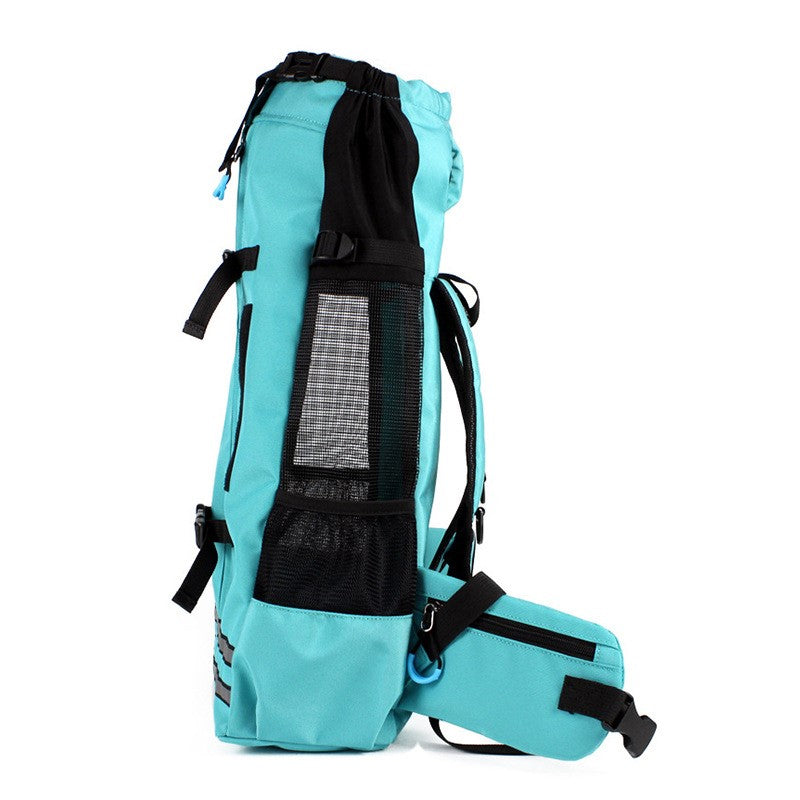 KFX-4010685 Breathable Expandable Pet Backpack Carrier for Medium Dogs
