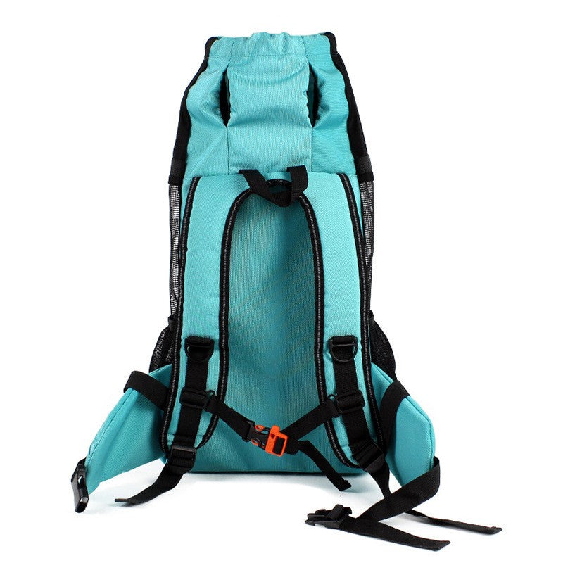 KFX-4010685 Breathable Expandable Pet Backpack Carrier for Medium Dogs