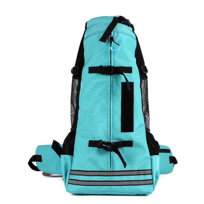 KFX-4010685 Breathable Expandable Pet Backpack Carrier for Medium Dogs