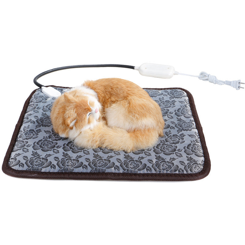 KFX-4016061 Waterproof Adjustable Temperature Electric Blanket for Pets - 45x45cm & 50x70cm, Anti-Bite, Wear-Resistant