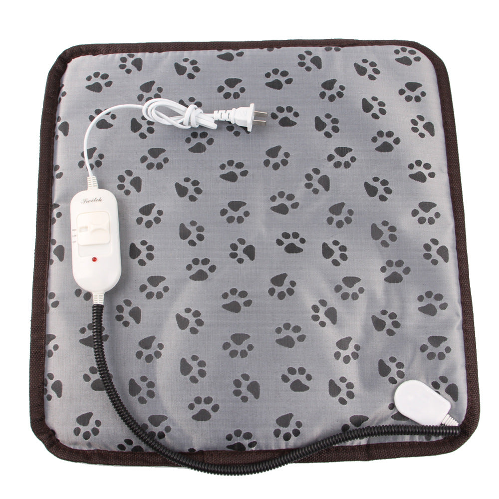 KFX-4016061 Waterproof Adjustable Temperature Electric Blanket for Pets - 45x45cm & 50x70cm, Anti-Bite, Wear-Resistant