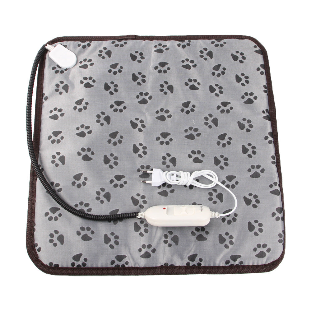 KFX-4016061 Waterproof Adjustable Temperature Electric Blanket for Pets - 45x45cm & 50x70cm, Anti-Bite, Wear-Resistant