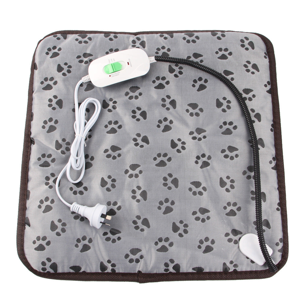 KFX-4016061 Waterproof Adjustable Temperature Electric Blanket for Pets - 45x45cm & 50x70cm, Anti-Bite, Wear-Resistant