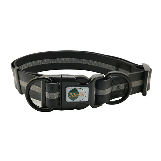 KFX-4016189 Reflective Striped Dog Harness - Waterproof, Easy-Clean, Multiple Colors Available