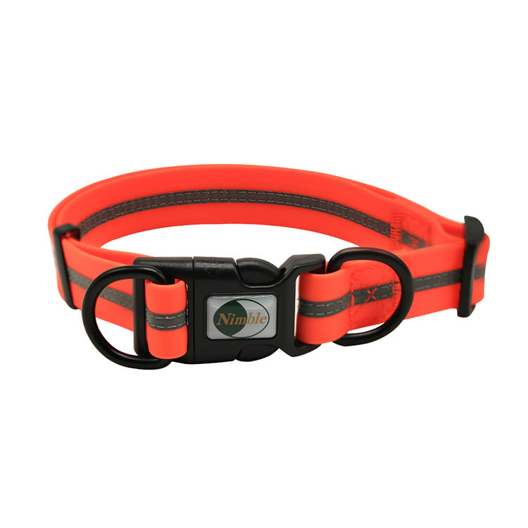 KFX-4016189 Reflective Striped Dog Harness - Waterproof, Easy-Clean, Multiple Colors Available