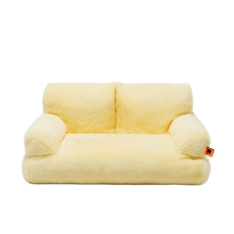 KFX-4020029 Cozy Disassembleable Winter Cat Nest for Pets Under 7.5kg, Soft Imitation Rabbit Velvet and Pearl Cotton