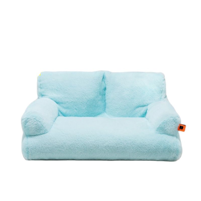 KFX-4020029 Cozy Disassembleable Winter Cat Nest for Pets Under 7.5kg, Soft Imitation Rabbit Velvet and Pearl Cotton