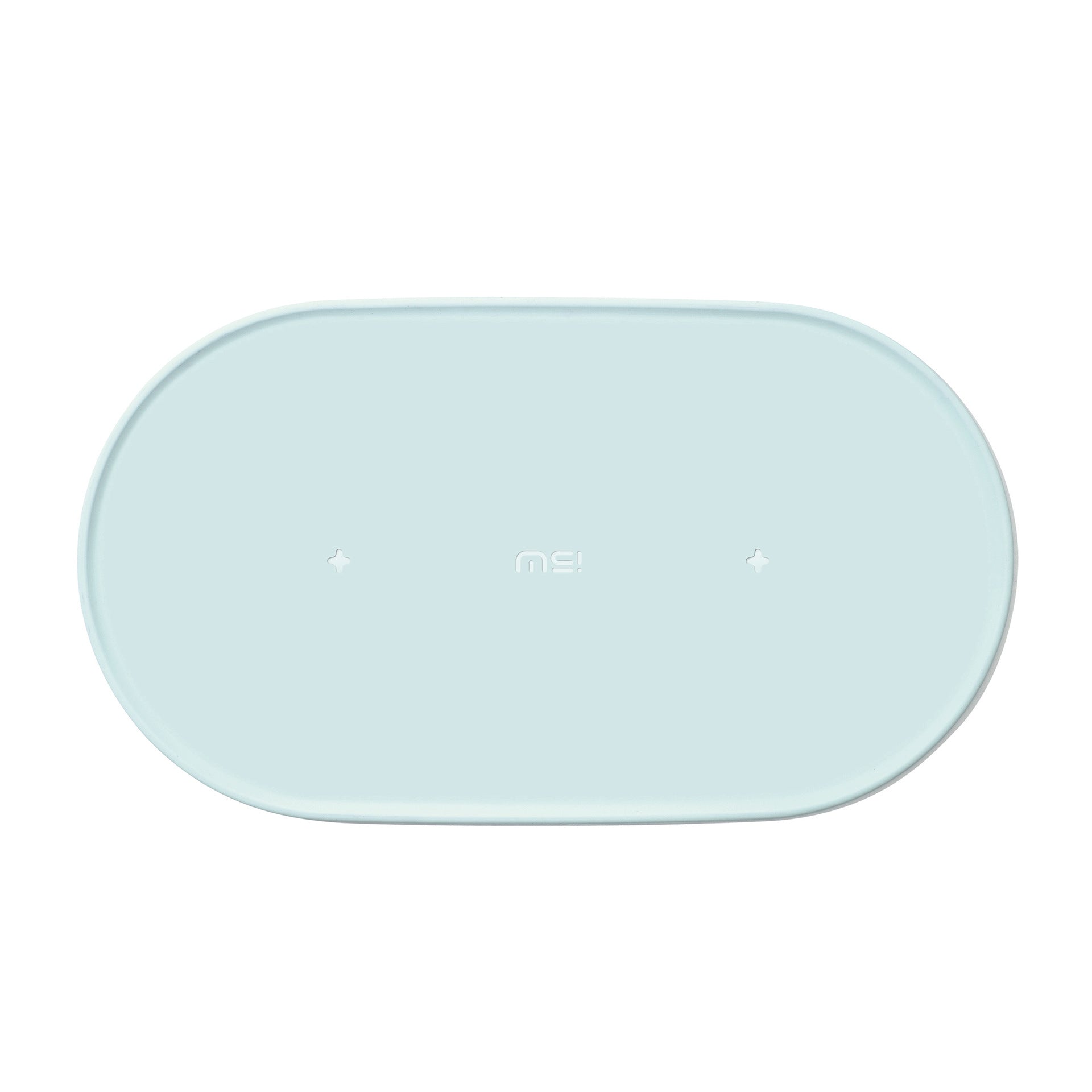 KFX-4021821 Silicone Anti-Spill Placemat in Green - Eco-Friendly, Non-Toxic, Anti-Slip Protection