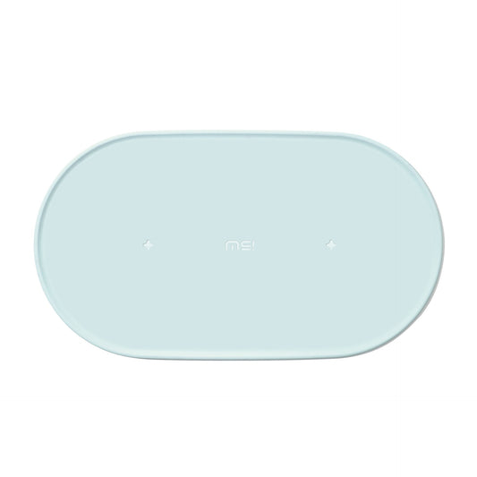 KFX-4021821 Silicone Anti-Spill Placemat in Green - Eco-Friendly, Non-Toxic, Anti-Slip Protection