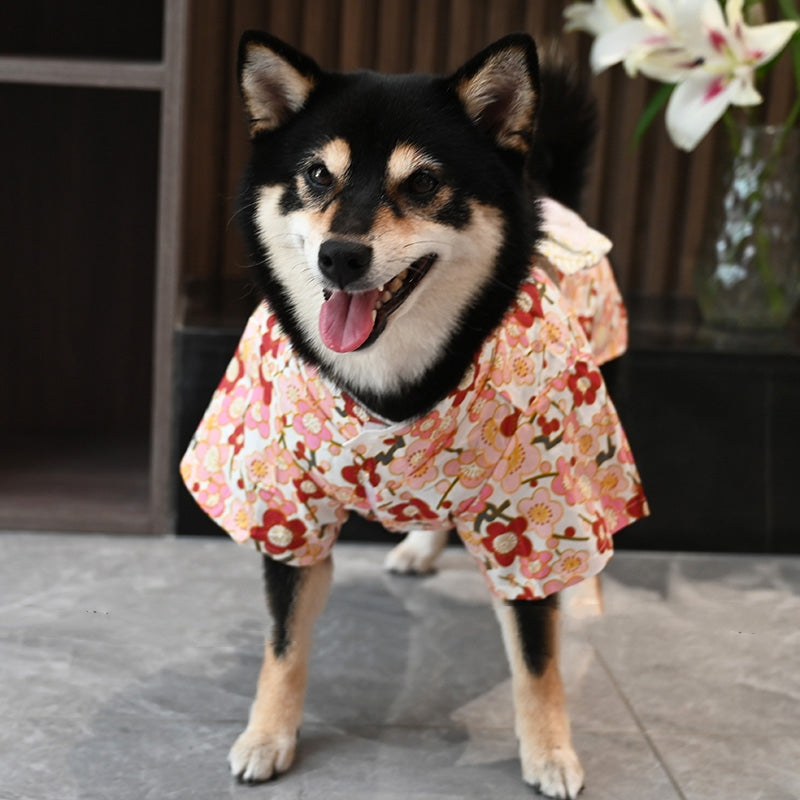 KFX-4025533 Cotton Dog Apparel in Pink and Blue - Multiple Sizes Available for Small to Extra Extra Large Pets