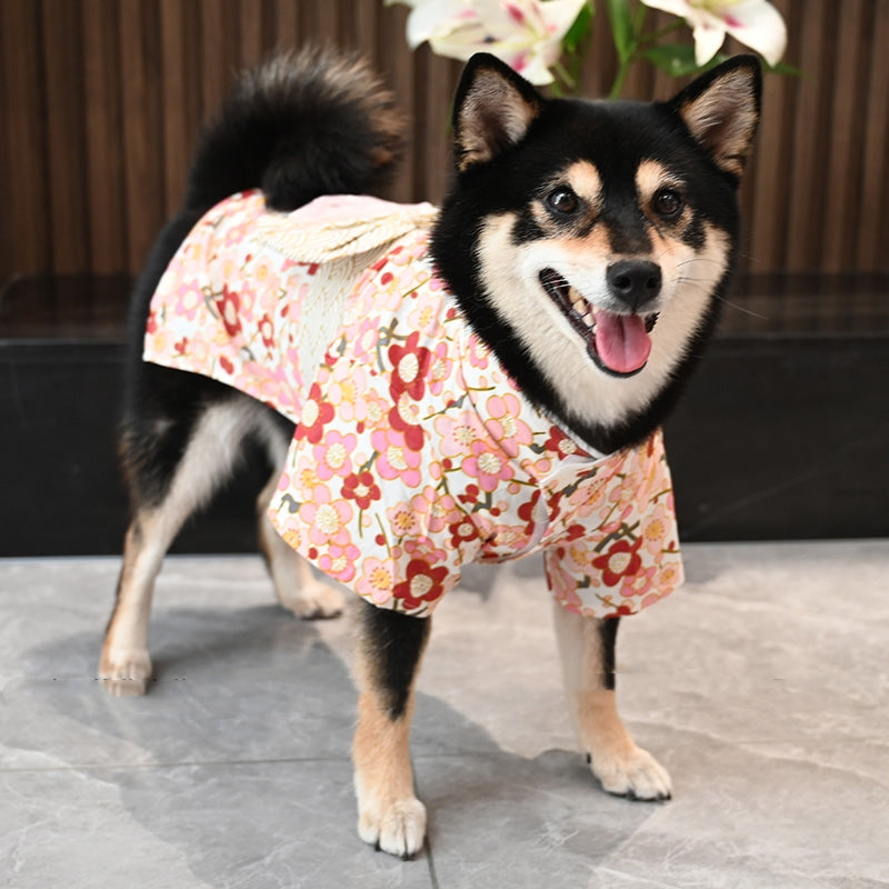 KFX-4025533 Cotton Dog Apparel in Pink and Blue - Multiple Sizes Available for Small to Extra Extra Large Pets