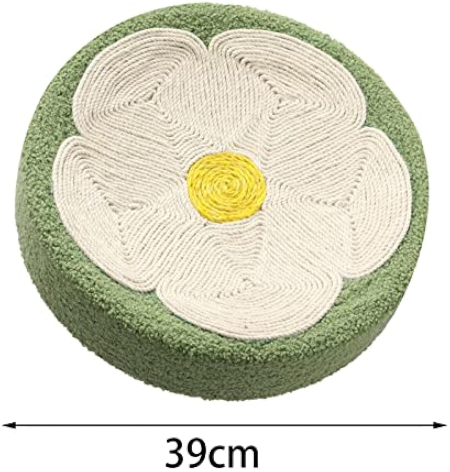 KFX-4027197 Cat Scratching Lounge Bowl - Durable Sisal Scratch Pad and Cozy Bed for Kittens and Cats