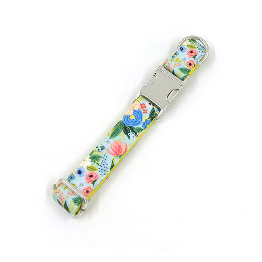 KFX-4027709 Stylish Polyester Collar for Small and Medium Dogs in Vibrant Print