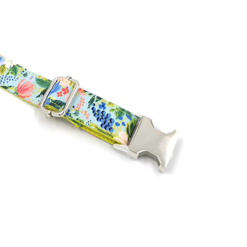 KFX-4027709 Stylish Polyester Collar for Small and Medium Dogs in Vibrant Print