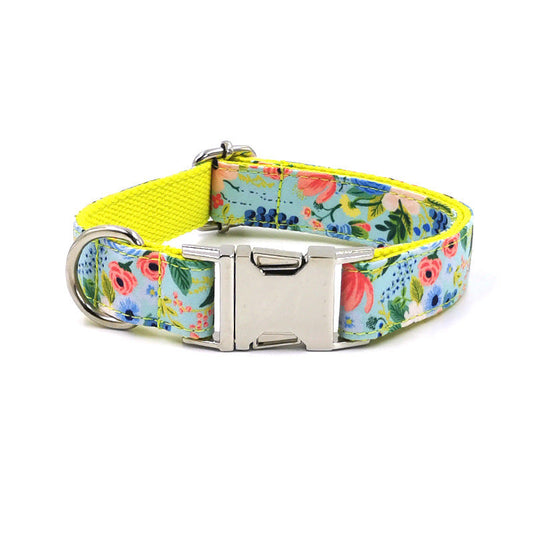 KFX-4027709 Stylish Polyester Collar for Small and Medium Dogs in Vibrant Print