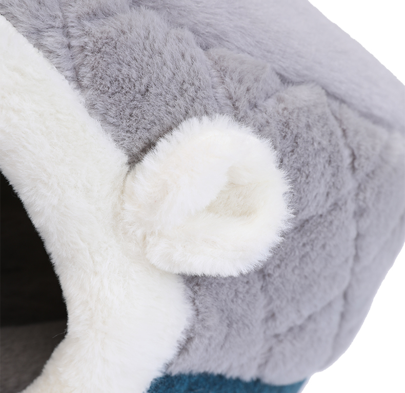 KFX-4029757 Cozy Cloth Cat Nest - Available in Small (40x40x31cm) and Medium (50x50x36cm) Sizes