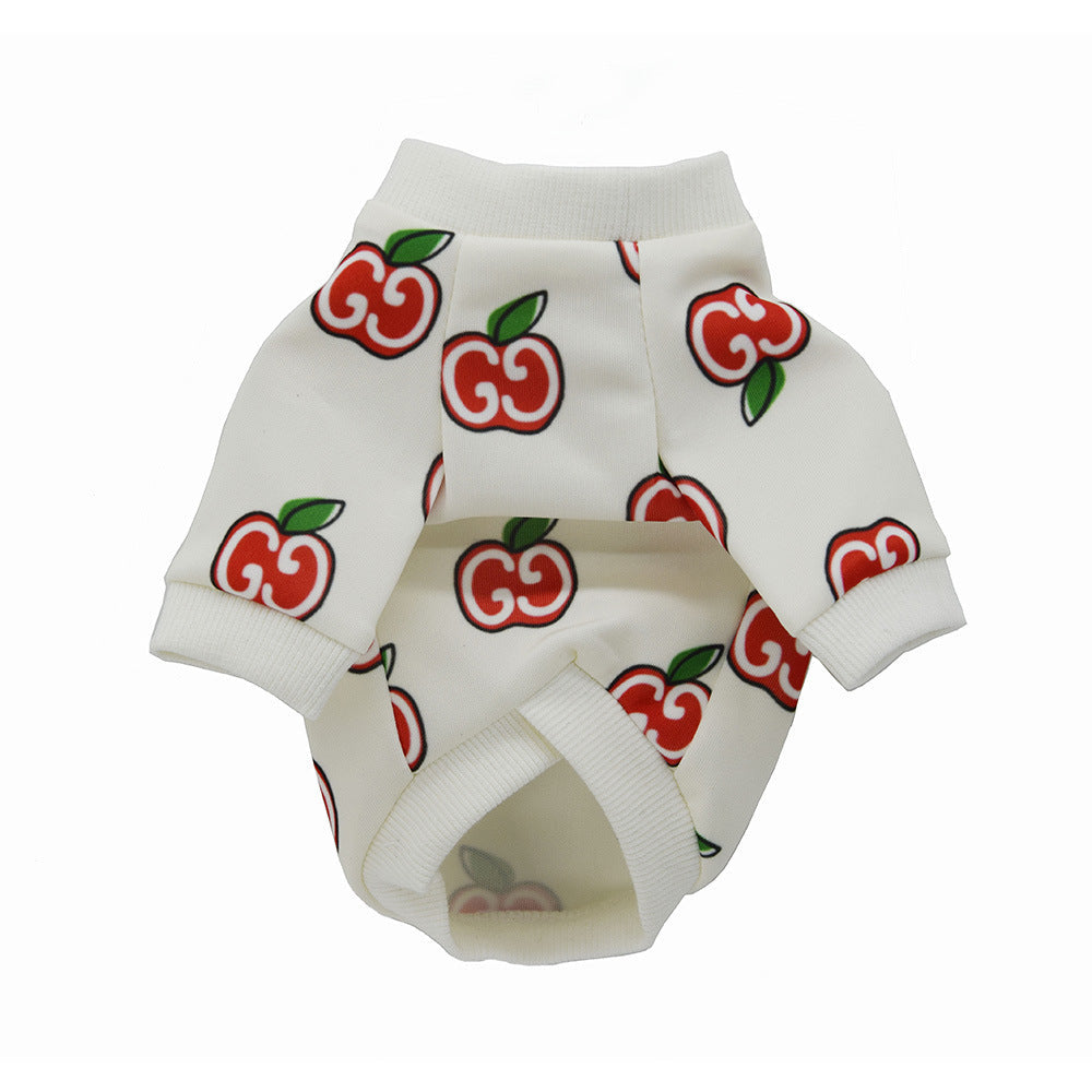 KFX-4029885 Customizable Casual Two-Legged Teddy Dog Clothing for Spring and Autumn, Polyester Material - Sizes XS to XXL