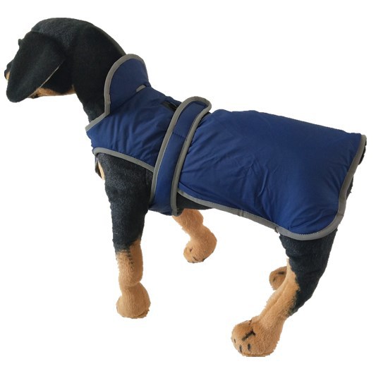 KFX-4030141 Solid Color Lapel Cotton Vest for Dogs - Red, Navy Blue, Pink, Brown