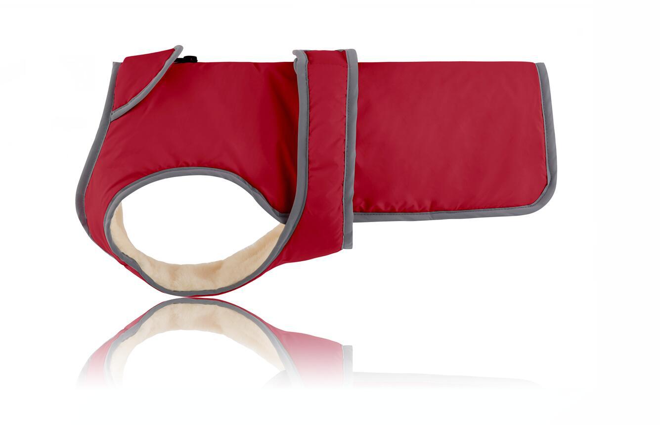 KFX-4030141 Solid Color Lapel Cotton Vest for Dogs - Red, Navy Blue, Pink, Brown