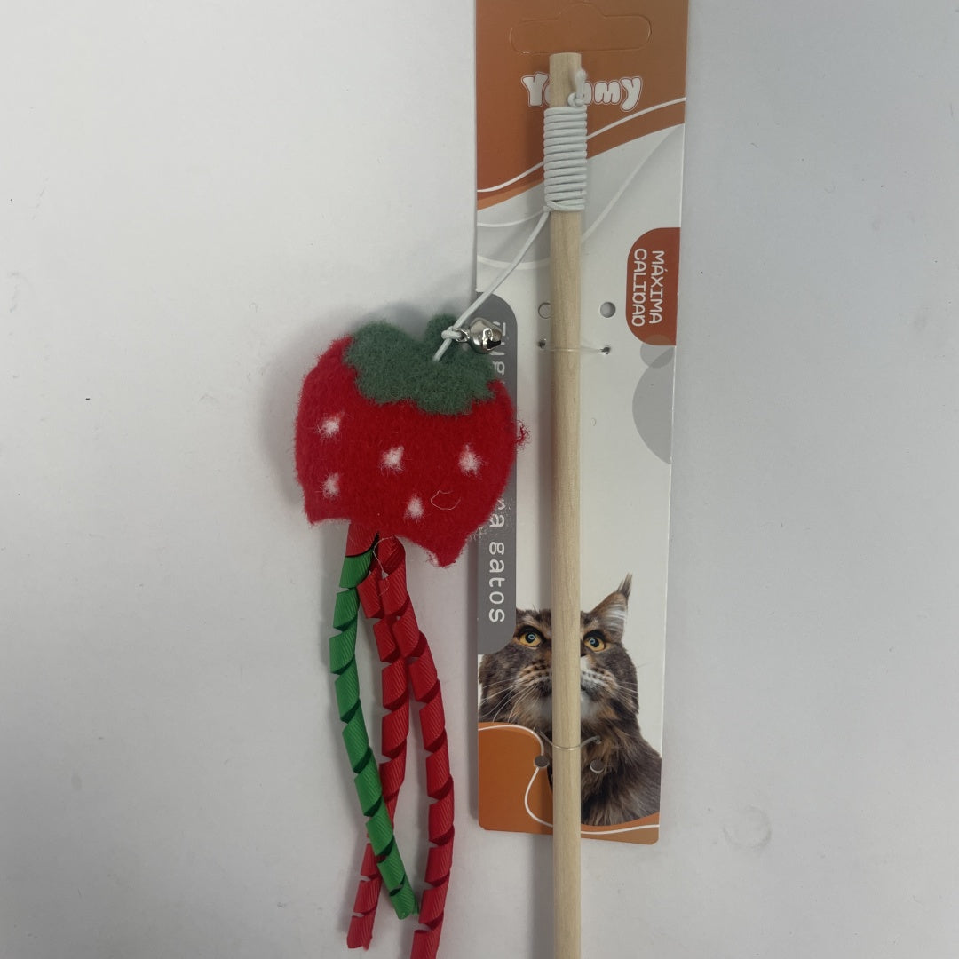 KFX-4030525 Sable Fruit Cat Toy for Interactive Play and Exercise
