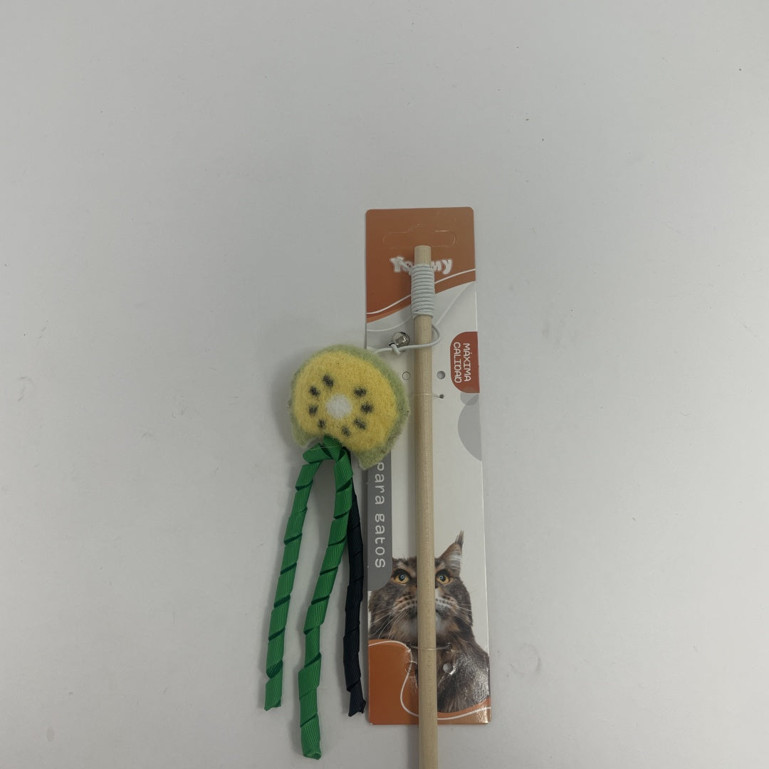 KFX-4030525 Sable Fruit Cat Toy for Interactive Play and Exercise