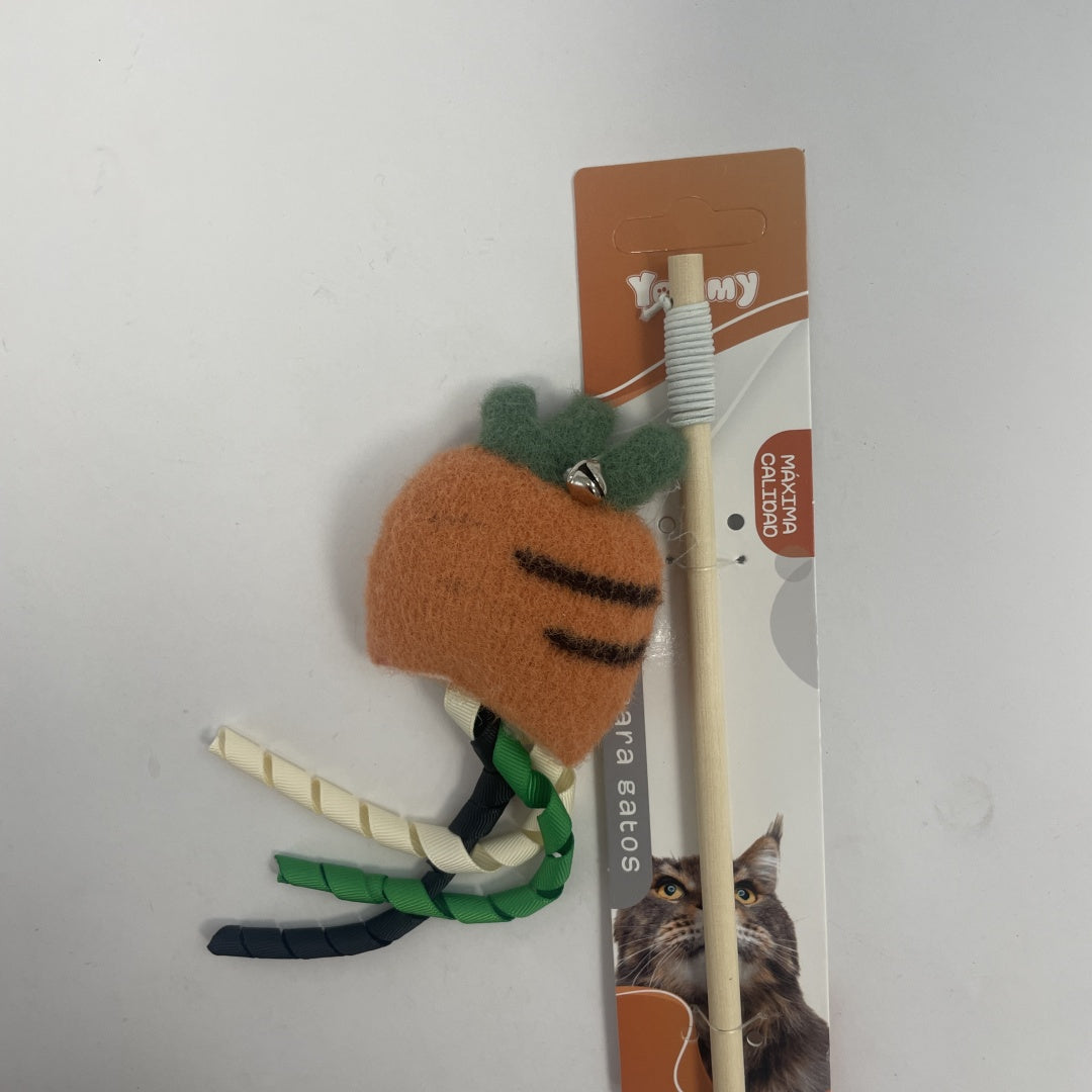 KFX-4030525 Sable Fruit Cat Toy for Interactive Play and Exercise