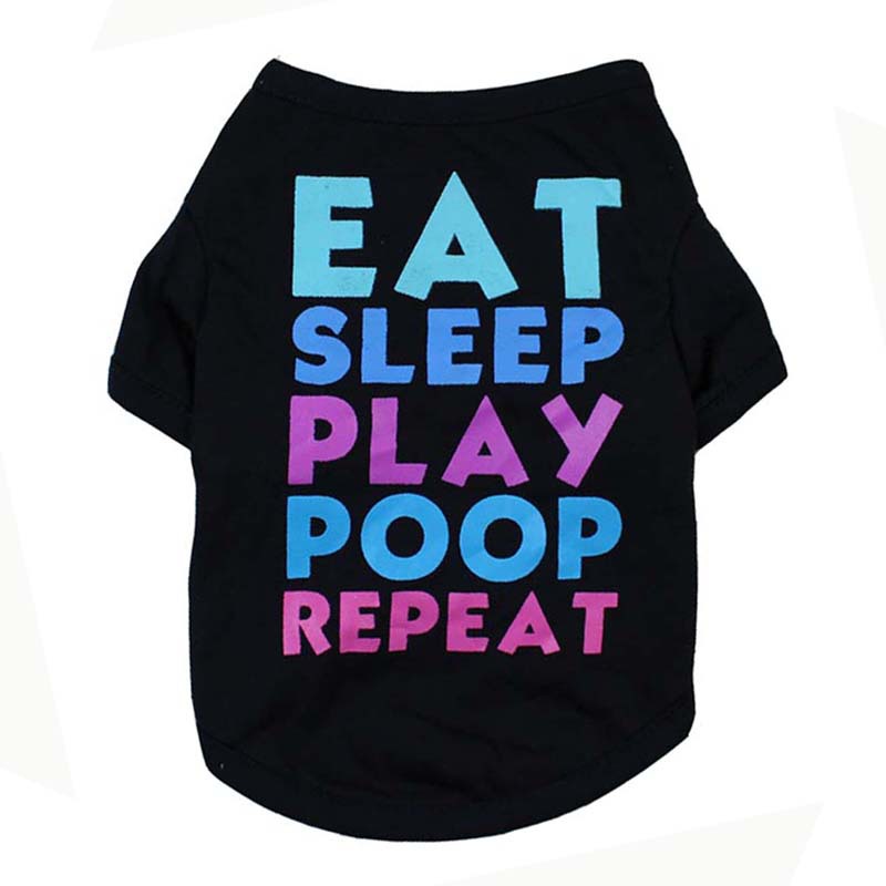 KFX-4035645 Pet Polyester T-Shirt for Dogs - European and American Style, Sizes XS to XXXL