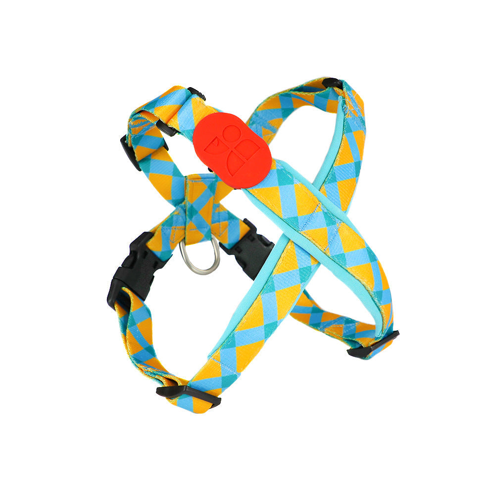 KFX-4040509 Adjustable Chest Strap for Tracheal Protection - Vest Style Pet Harness
