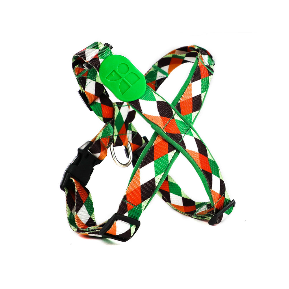 KFX-4040509 Adjustable Chest Strap for Tracheal Protection - Vest Style Pet Harness