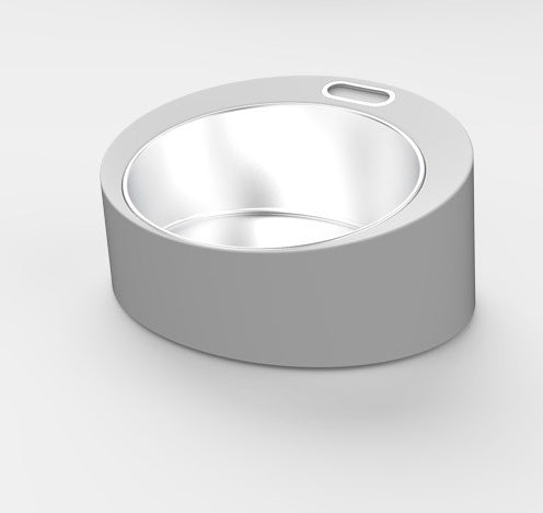 KFX-4041405 Large Capacity Detachable Stainless Steel Dog Food Bowl with Weighing Function