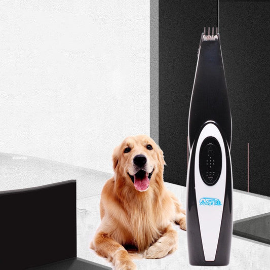 KFX-4042813 USB Rechargeable Pet Nail Hair Trimmer and Grooming Clipper for Cats and Dogs, Low Noise Design, Easy to Clean