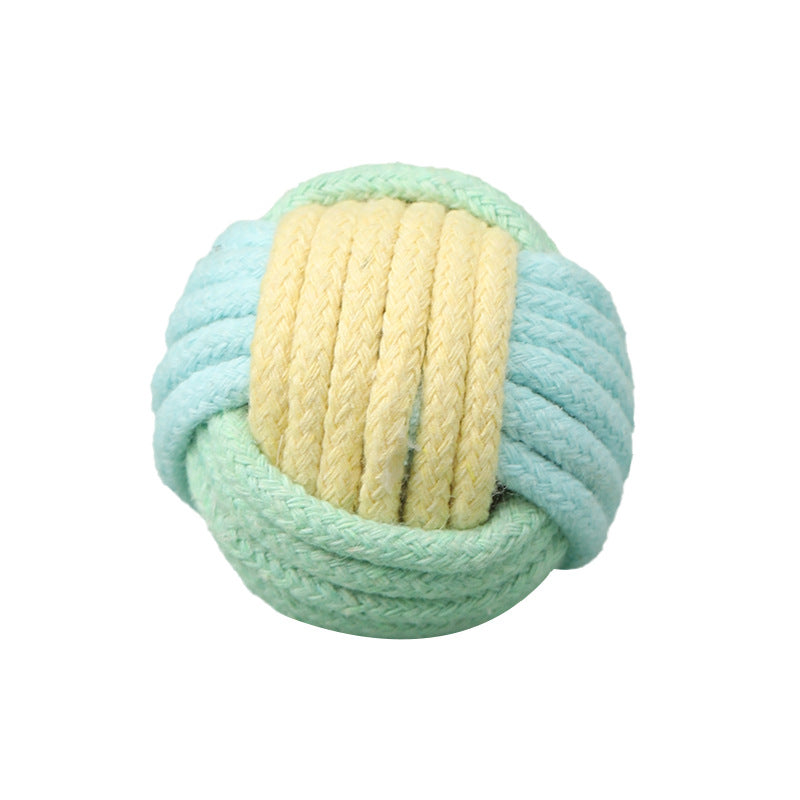 KFX-4050237 Handmade Cat Hair Ball Plush Toy for Interactive Play and Teeth Grinding, 5cm Size