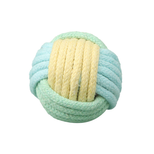 KFX-4050237 Handmade Cat Hair Ball Plush Toy for Interactive Play and Teeth Grinding, 5cm Size